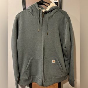 Carhartt zip-up sweatshirt